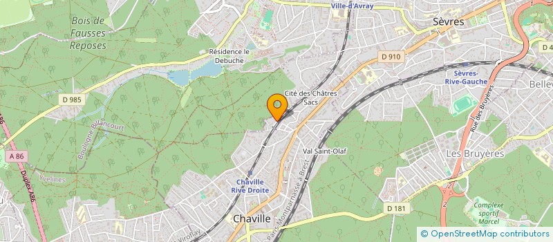 localisation de l'entreprise EUSKAL CONSULTING à CHAVILLE