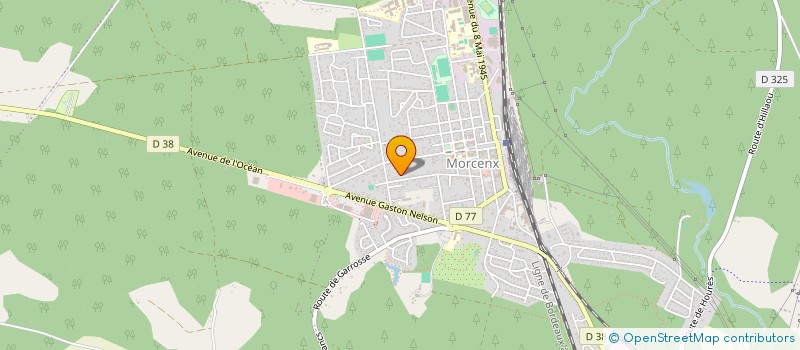 localisation de l'entreprise EUSKAL FAMILIA URRUTIA  MORCENX-LA-NOUVELLE