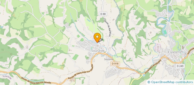 localisation de l'entreprise EUSKAL JUMP  ITXASSOU