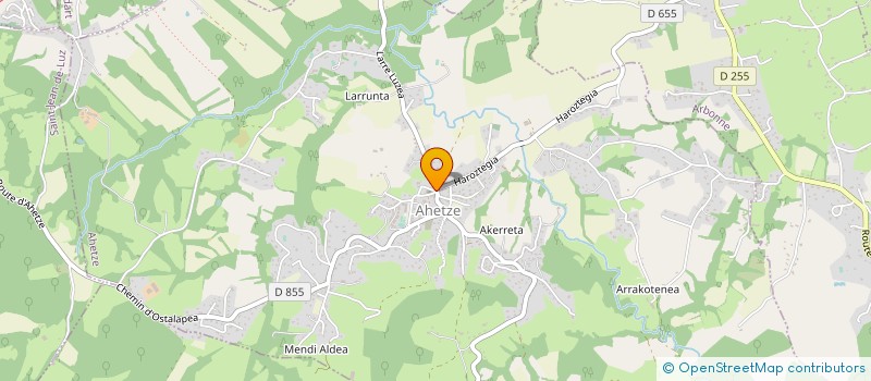 localisation de l'entreprise EUSKALUG  AHETZE