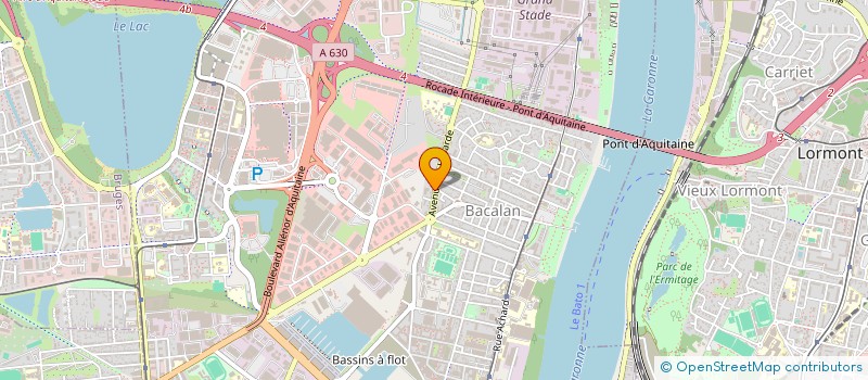 localisation de l'entreprise EUSKARA-BRETOIERA  BORDEAUX