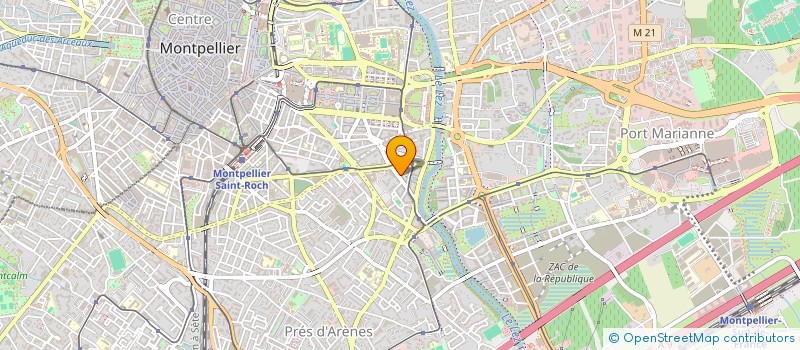 localisation de l'entreprise EUSTACHE à MONTPELLIER