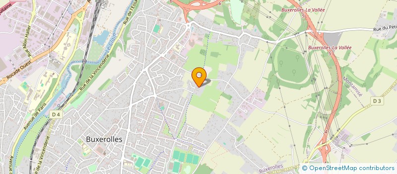 localisation de l'entreprise EUSTACHE  BUXEROLLES