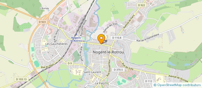 localisation de l'entreprise EUSTACHE AIDE AU ORPHELINS à NOGENT-LE-ROTROU