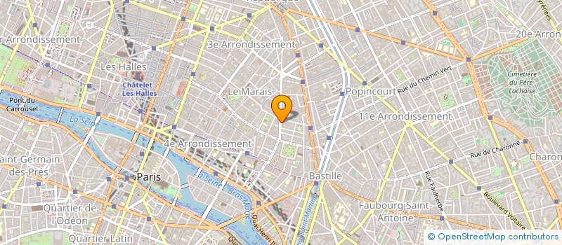 localisation de l'entreprise EUSTONE HAIRCARE à PARIS