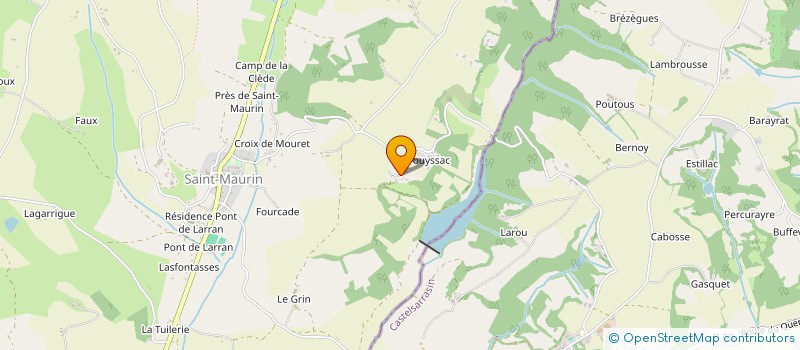 localisation de l'entreprise EUTERPE  SAINT ROMAIN LE NOBLE