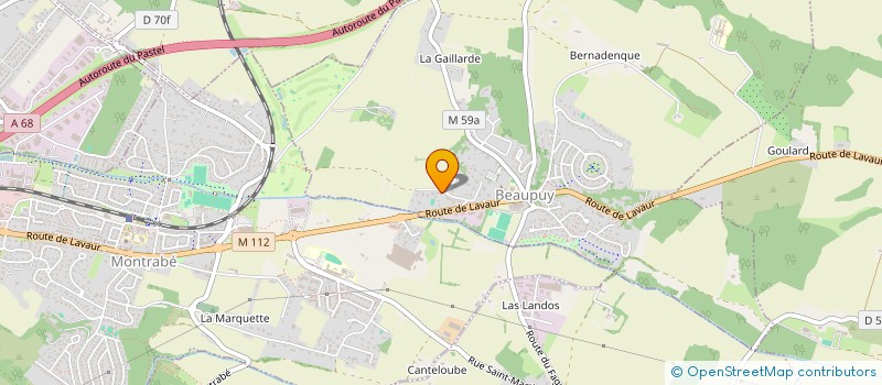 localisation de l'entreprise EUTERPE AND FRIENDS  MONTRABE