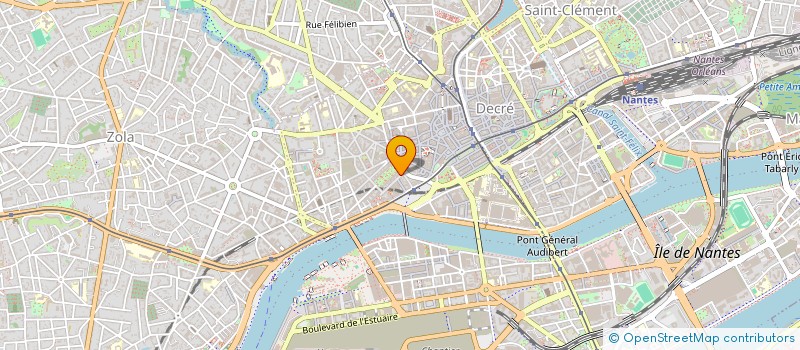 localisation de l'entreprise EUTERPE DIFFUSION  NANTES