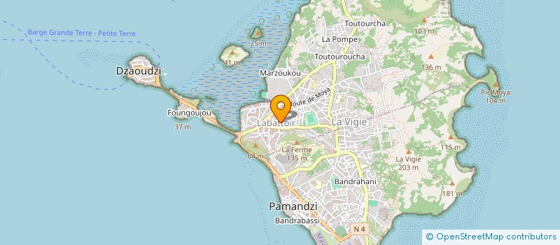 localisation de l'entreprise EUTERPE INDUSTRIE à DZAOUDZI
