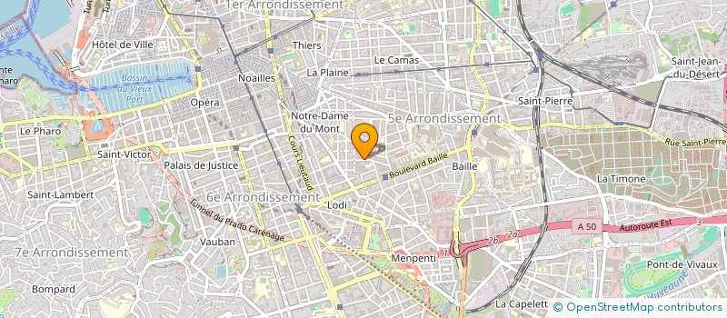 localisation de l'entreprise EUTERPIA NOVA  MARSEILLE
