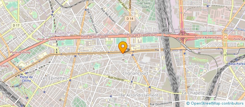 localisation de l'entreprise EUTERPLUS à PARIS