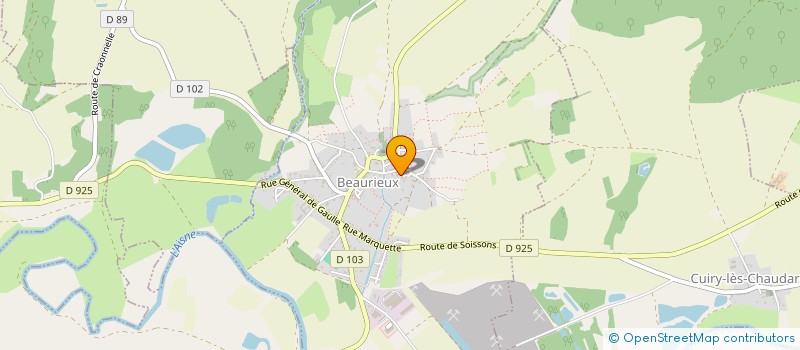 localisation de l'entreprise EUTHEIA  BEAURIEUX