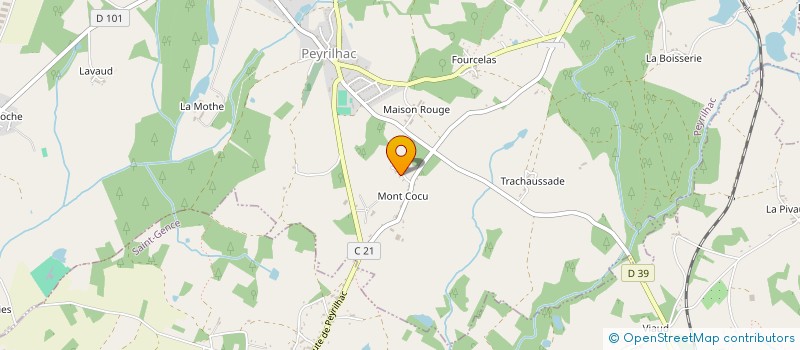 localisation de l'entreprise EUTHENIA à PEYRILHAC
