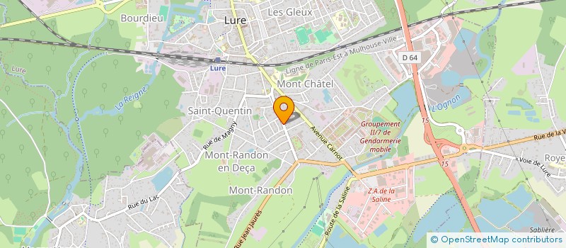 localisation de l'entreprise EUTHENIA MANAGEMENT  LURE