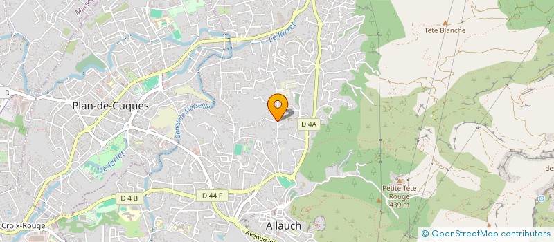 localisation de l'entreprise EUTHYMENES  ALLAUCH