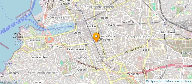 localisation de l'entreprise EUTHYMIA  MARSEILLE