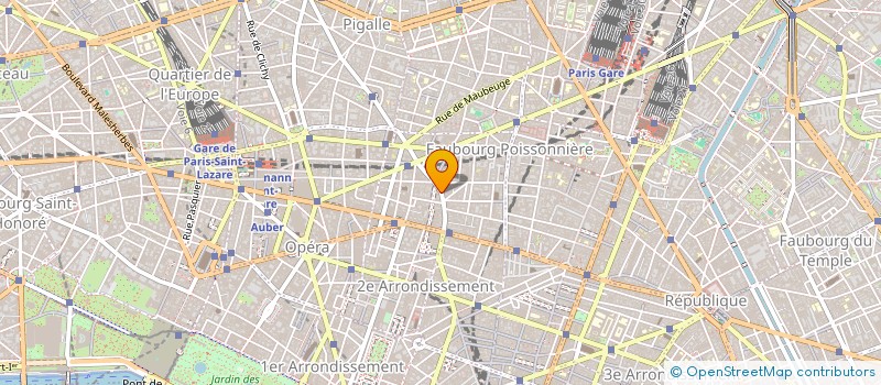 localisation de l'entreprise EUTROPIA II CLUB SOLEIL ET VIE  PARIS