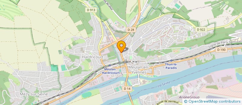 localisation de l'entreprise EUTS CONSULTING  MEULAN-EN-YVELINES