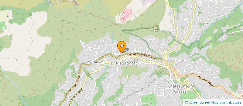 localisation de l'entreprise EUZET INDIVISION à GRASSE