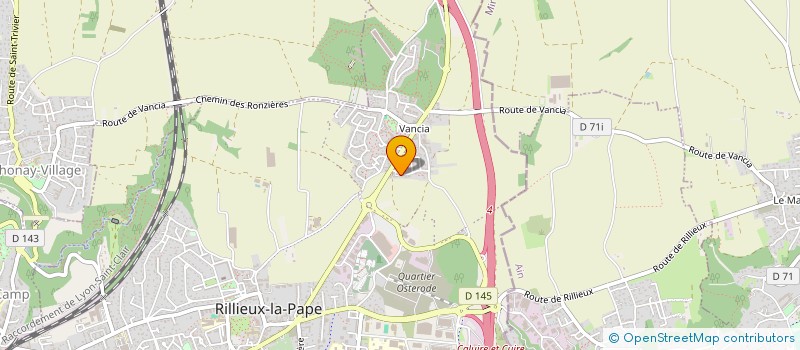 localisation de l'entreprise EV EFFECTIVE FINANCE à RILLIEUX-LA-PAPE