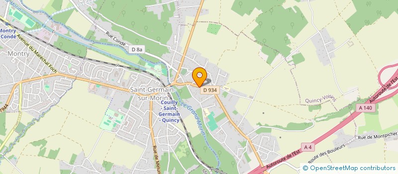 localisation de l'entreprise EV ENVIRONNEMENT à COUILLY-PONT-AUX-DAMES