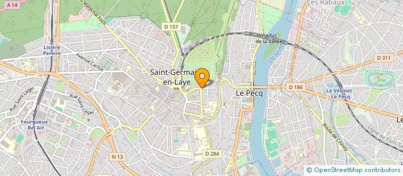 localisation de l'entreprise EV GROUP  SAINT-GERMAIN-EN-LAYE