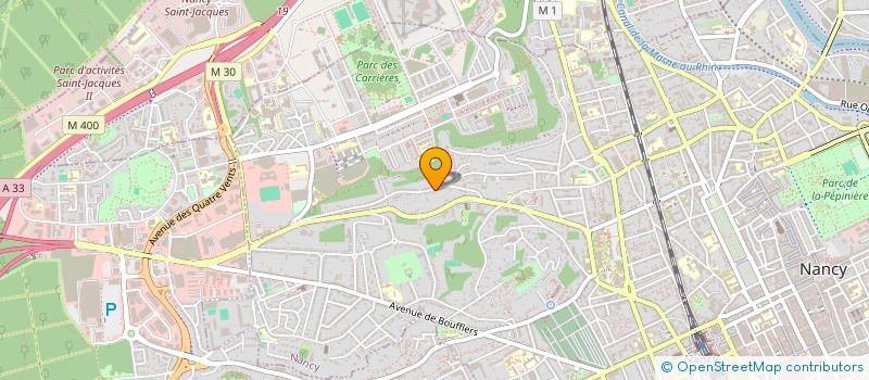 localisation de l'entreprise EV-INFO  NANCY