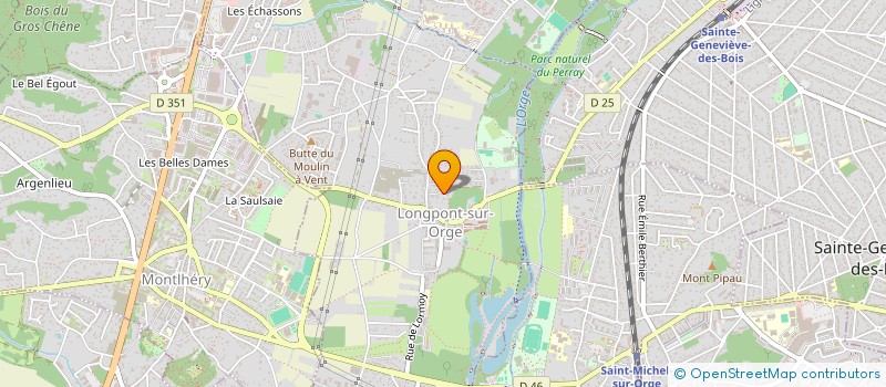 localisation de l'entreprise EV INVEST à LONGPONT-SUR-ORGE
