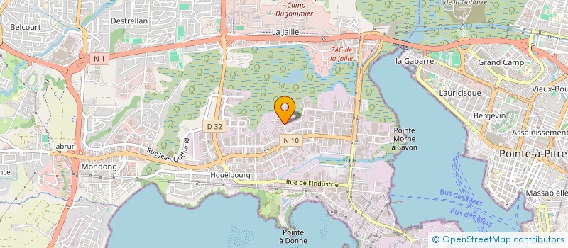 localisation de l'entreprise EV OVERSEAS REAL ESTATE  BAIE-MAHAULT