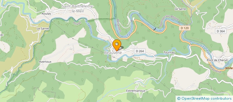 localisation de l'entreprise EV RACING  SAINT-JULIEN-DU-GUA