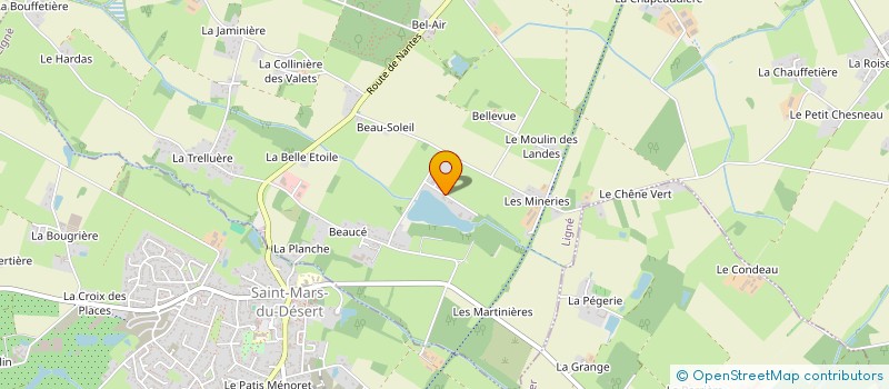 localisation de l'entreprise EV RECEPTION  LIGNE