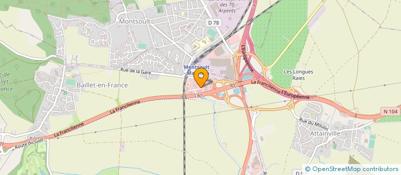 localisation de l'entreprise EV-TEKNOLOGY à LANGON