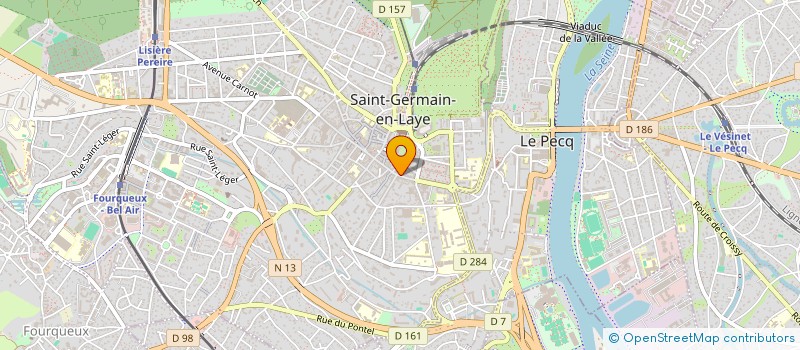 localisation de l'entreprise EV4 à SAINT-GERMAIN-EN-LAYE