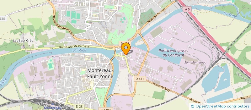 localisation de l'entreprise EV4TECH  MISY-SUR-YONNE