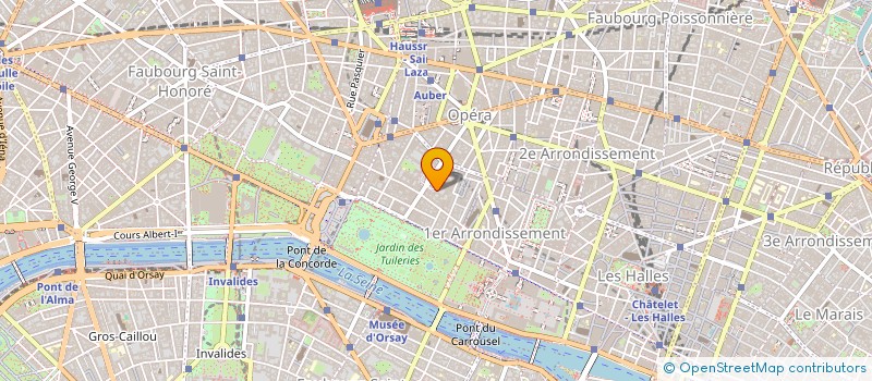 localisation de l'entreprise EV8 CONSEIL  PARIS