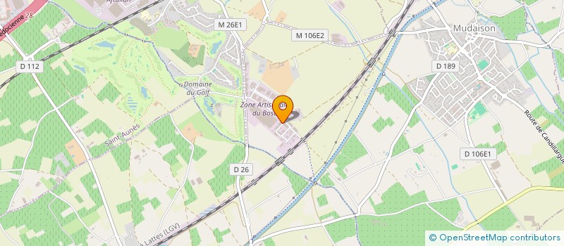 localisation de l'entreprise EVA 1  MAUGUIO