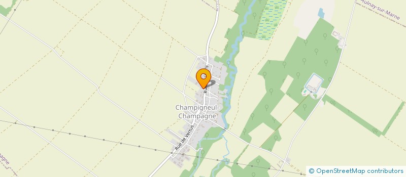 localisation de l'entreprise EVA  CHAMPIGNEUL-CHAMPAGNE