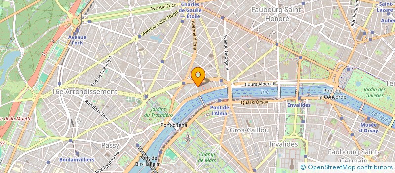 localisation de l'entreprise EVA  PARIS