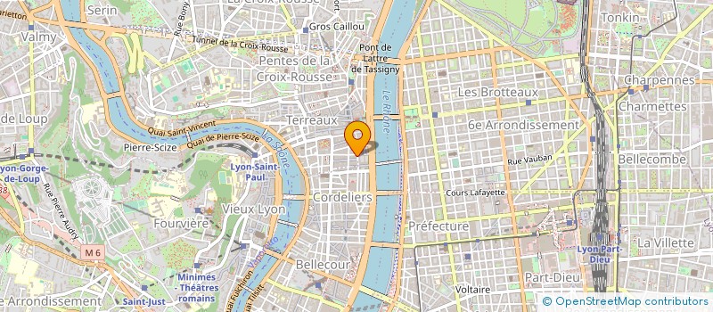 localisation de l'entreprise EVA à LYON