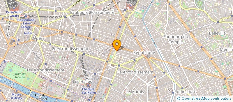 localisation de l'entreprise EVA  PARIS