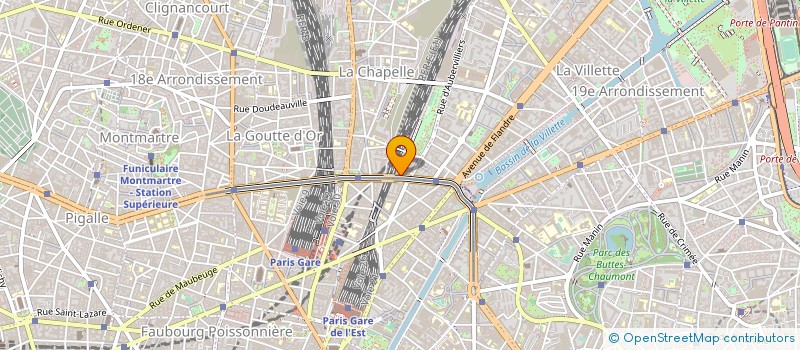 localisation de l'entreprise EVA  PARIS