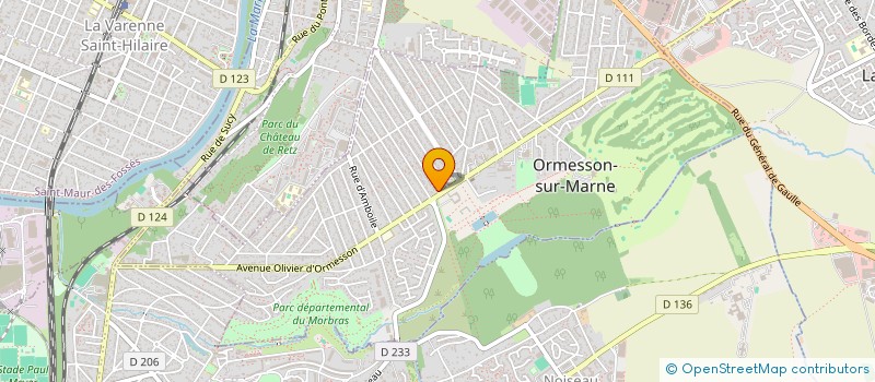 localisation de l'entreprise EVA  ORMESSON-SUR-MARNE