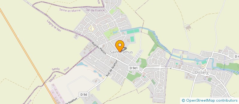 localisation de l'entreprise EVA  SAINT-PATHUS