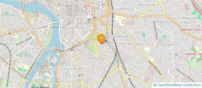 localisation de l'entreprise EVA à TOULOUSE