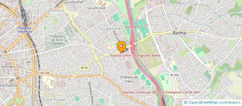 localisation de l'entreprise EVA ASSURANCES à TOULOUSE