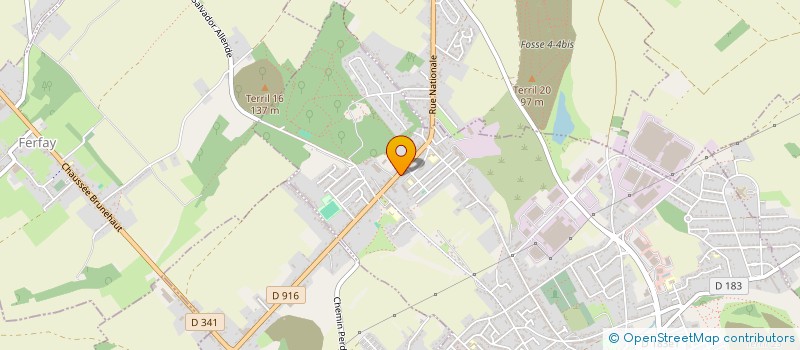 localisation de l'entreprise EVA AU BOUT DE TES REVES  AUCHEL