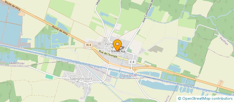 localisation de l'entreprise EVA BEAUTE à VILLIERS-EN-LIEU