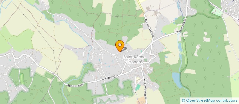 localisation de l'entreprise EVA & CO  SAINT-REMY-L'HONORE