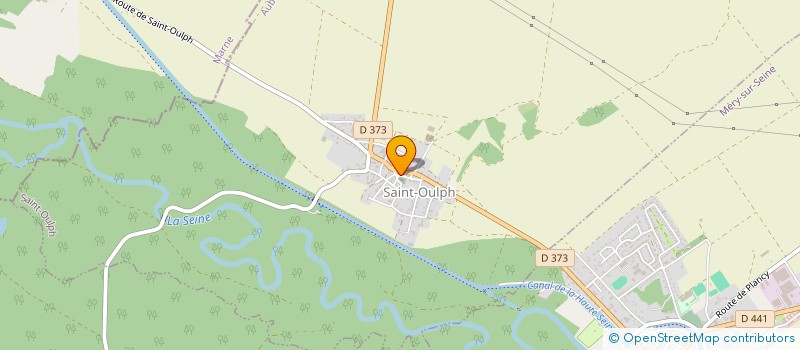 localisation de l'entreprise EVA COIFFURE  SAINT-OULPH