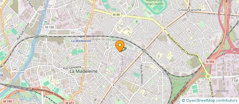 localisation de l'entreprise EVA CONSULTING à MARCQ-EN-BARŒUL